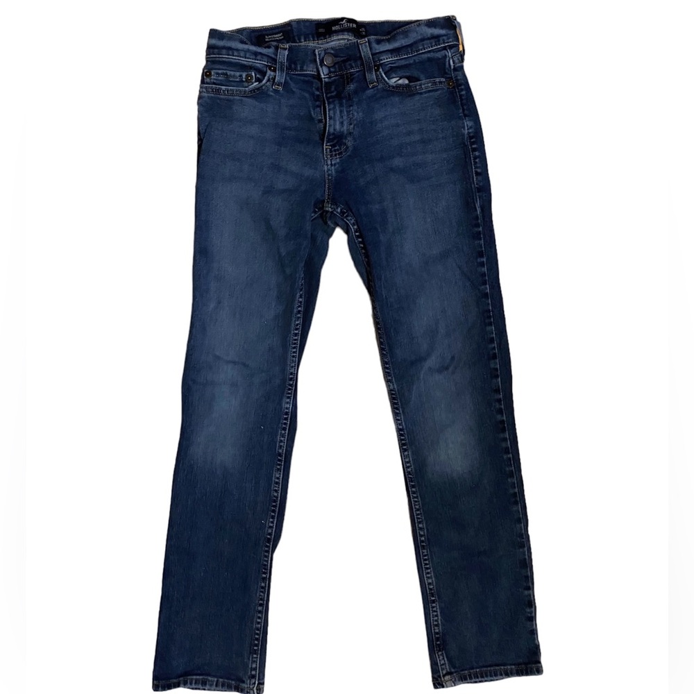 HOLLISTER California Jeans W26 L30 Slim Straight Leg Epic Flex Blue